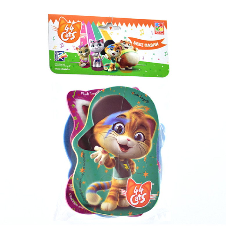 Бебі пазли "44 Коти" VT1106-83 (укр) (50) Бебі пазли "44 Коти" VT1106-83 (укр) (50)