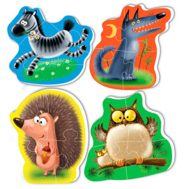 Бебі пазли тварини,м''кі