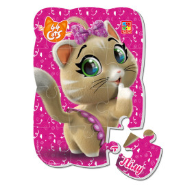 Пазли на магніті А5 "44 Коти. Пілу" VT3205-83 (укр) (50)