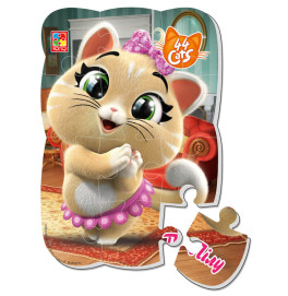 Пазли на магніті А5 "44 Коти. Пілу в місті" VT3205-87 (укр) (50)