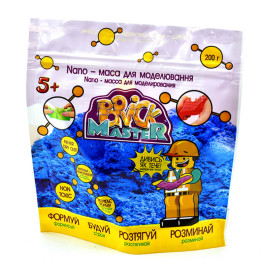 Nano-маса для моделювання TM Brick Master (синій) 200г