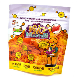 Nano-маса для моделювання TM Brick Master (оранжевий) 200г