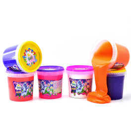 Лизун-антистрес Mr.Boo Неон у відрі 1000г (6)