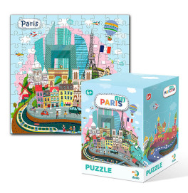 DODO Пазл Міста Париж 64 елемент(18)