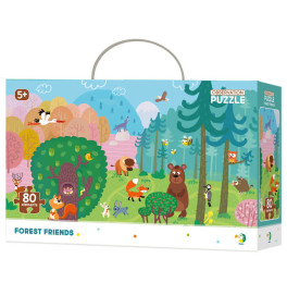 DODO Пазл Лісові друзі 80 елементів(12)