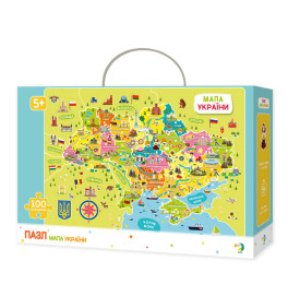 DODO Пазл "Мапа України" 100 елементів (10)
