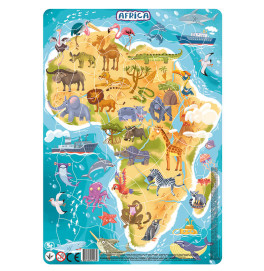 DODO Пазл з рамкою Африка 53 елементи(24)