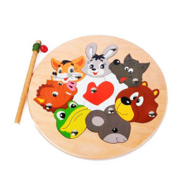 Комплект "Фанерний магнітний еко-пазл "Рукавичка" модель мала, артикул 172206